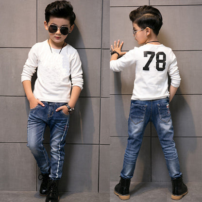 CUHK Kids' Fashion Straight Casual Pants