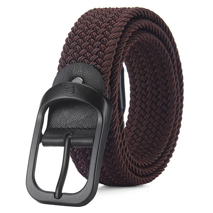 Fashion Casual New Style Men's Toothless Buckle Belt