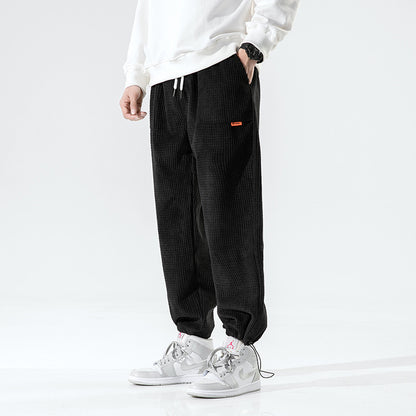 Men's Casual Pants Corduroy Loose Track Pants - Glamour Gale