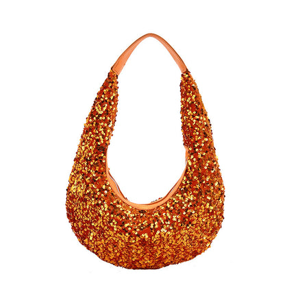 New Dinner All-match Sequins Handbag