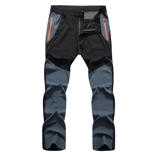 Men's Fashion Outdoor Breathable Waterproof Stretch Mountaineering Pants