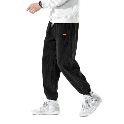 Men's Casual Pants Corduroy Loose Track Pants - Glamour Gale