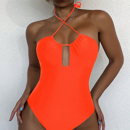 Halter Stylish Beach Bikini Swimsuit