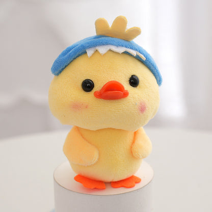 Duck Doll Small Size Children Doll Cute Girl Schoolbag Bag Charm