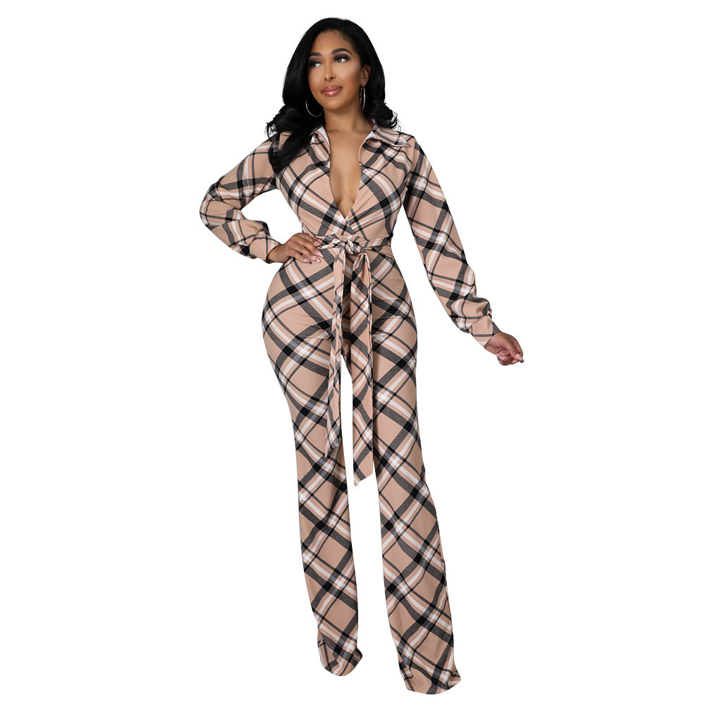 Women's Jumpsuit Bell Bottom Pants