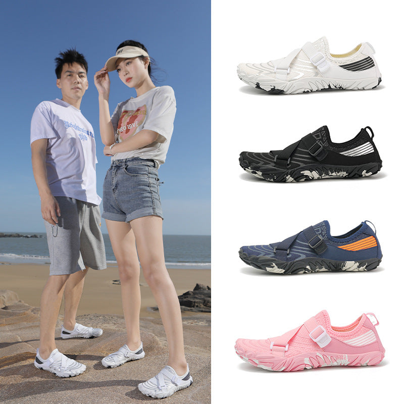 Couple Swimming Beach Shoes