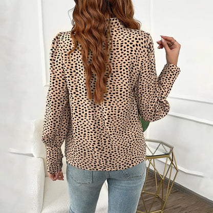 Women's Fashion Casual Elegant Long Sleeve Blouse