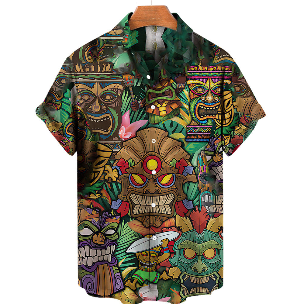 Beachwear Printed Shirt For Men