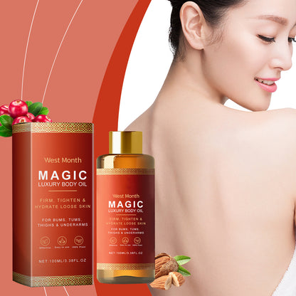 WEST MONTH - Magic Luxury Body Oil, Body Moisturizing Soothing Oil Daily 100ml