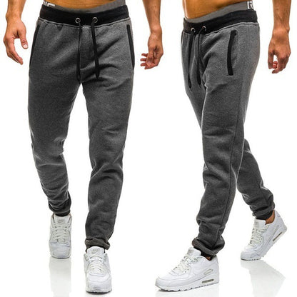 Simple Outdoor Casual Youth Straight Solid Pants