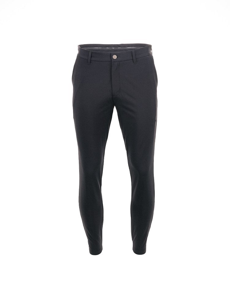 European And American Pure Color Tight Pocket Zipper Casual Slim Fit Narrow Bottom Of A Trouser Leg - Glamour Gale