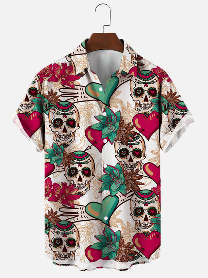 3D Fashion Summer Casual Printed Men's Shirt