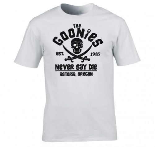 Casual Short Sleeve T-Shirt Letter Goonies