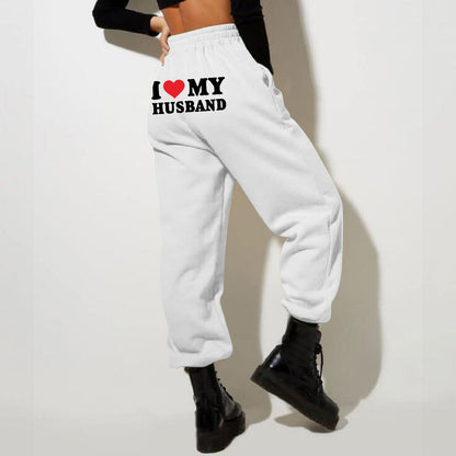 Printed Casual Sweatpants Men And Women