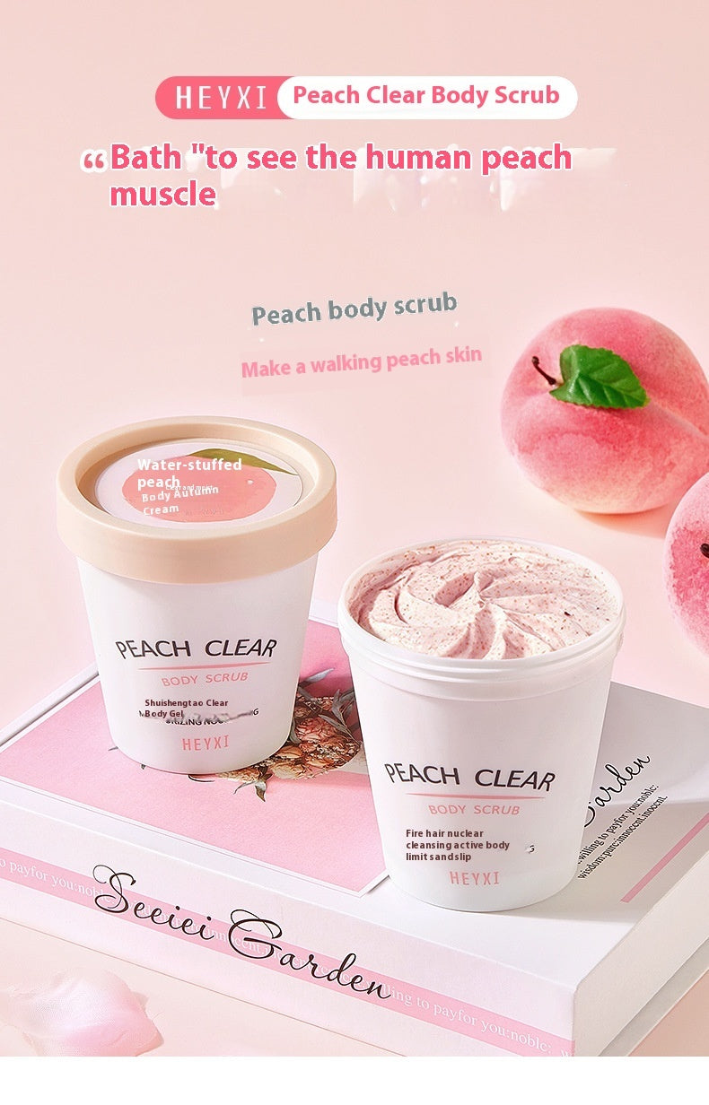 HEYXI - Peach Moisturizing Body Scrub Cream