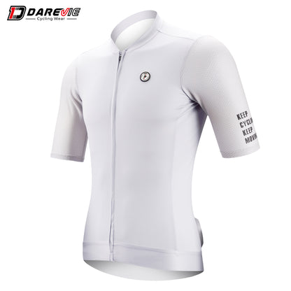 Summer Hot Sale Short-sleeve Cycling Clothes Tops Men's Anti-UV Moisture Wicking Road Bike