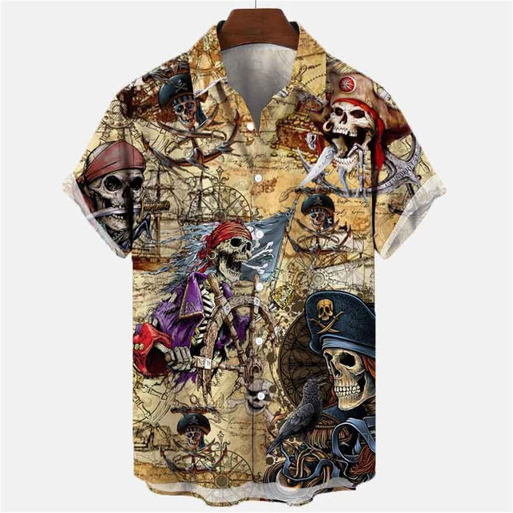 3D Myth Retro Animal Hawaiian Shirt