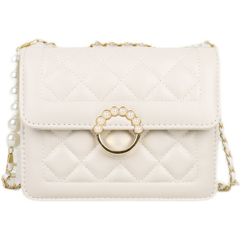 Diamond Chain Shoulder Crossbody Bag