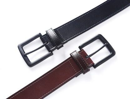 Men's Buckle Belt Simple Business Leisure