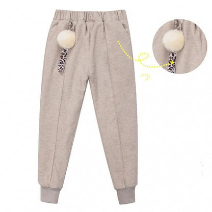 Larger Children's Cotton Woolen Cloth Trousers