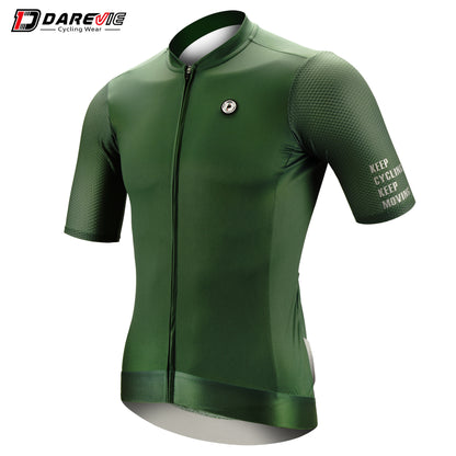 Summer Hot Sale Short-sleeve Cycling Clothes Tops Men's Anti-UV Moisture Wicking Road Bike