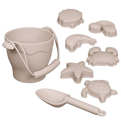 Silicone Beach Bucket Children's Early Education Educational Toys