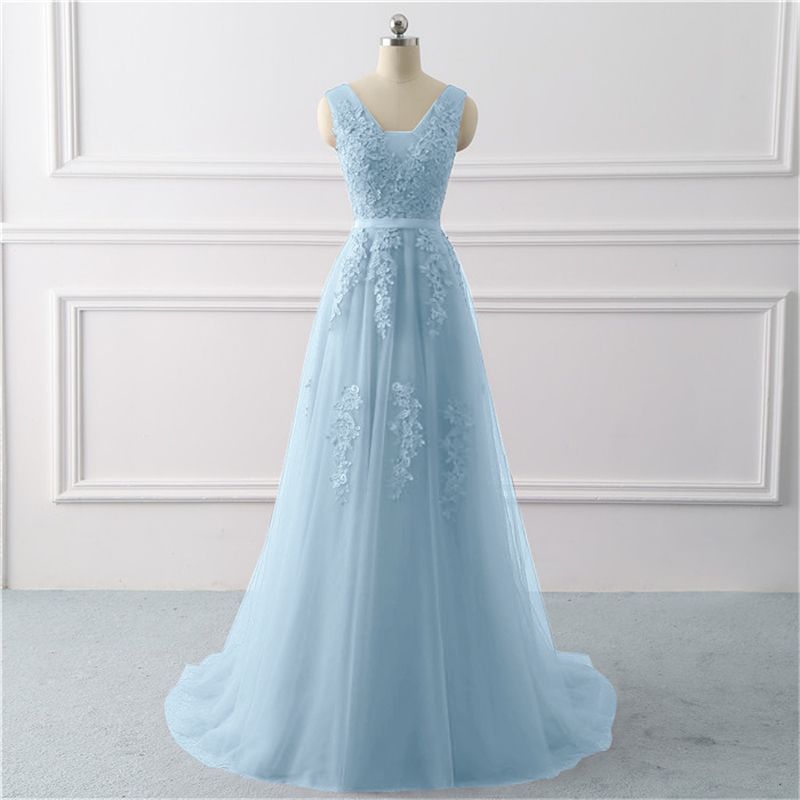 Little Tail Wedding Bridesmaid Dress Lace Performance Evening Dress Female