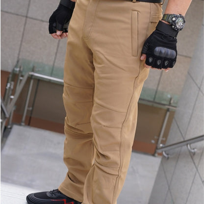 Fleece-lined Windproof Mountaineering Ski Charging Pants - Glamour Gale