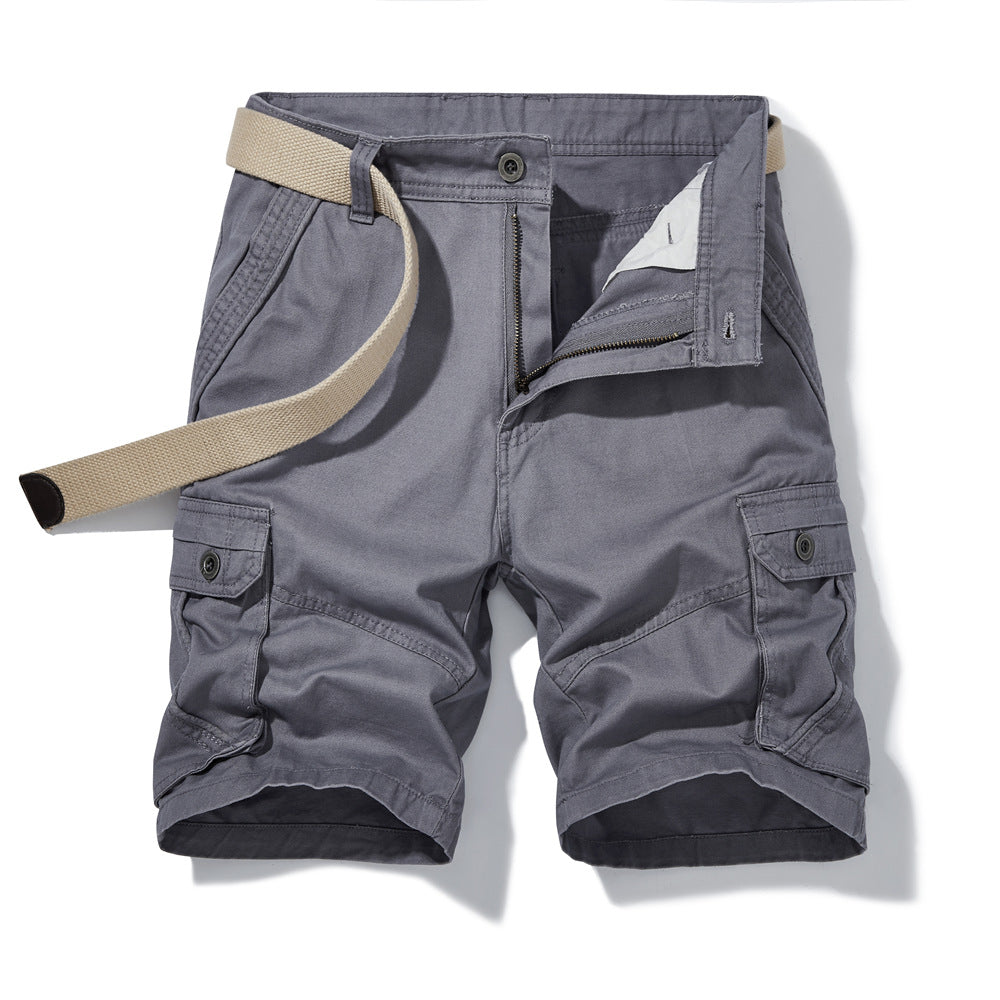 Workwear Shorts Men's Summer Loose Five Points