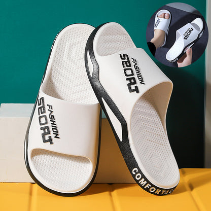 Non-slip Beach Bathroom Slippers Unisex Summer Shoes