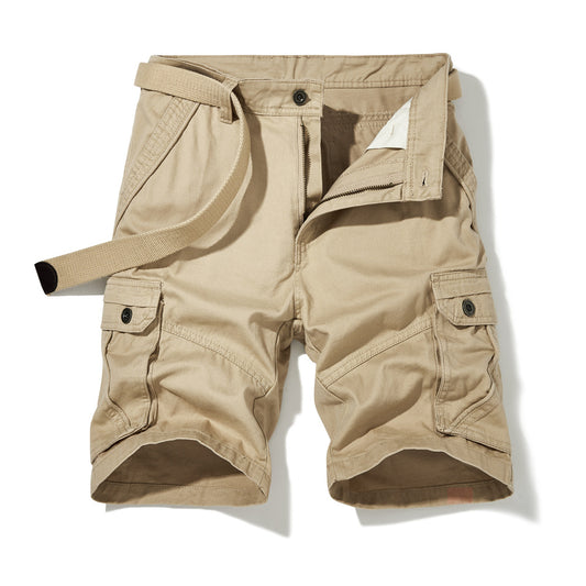 Workwear Shorts Men's Summer Loose Five Points