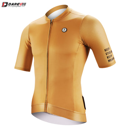 Summer Hot Sale Short-sleeve Cycling Clothes Tops Men's Anti-UV Moisture Wicking Road Bike