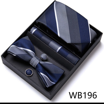 Men's Business Dress Wedding Bow Tie Suit