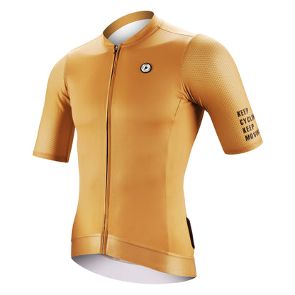 Summer Hot Sale Short-sleeve Cycling Clothes Tops Men's Anti-UV Moisture Wicking Road Bike