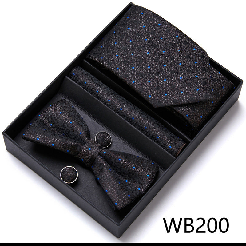 Men's Business Dress Wedding Bow Tie Suit