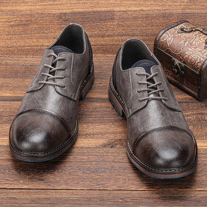 Business Casual Shoes Men's European And American Summer Retro Fashion