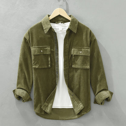 Loose Casual Pocket Men's Jacket