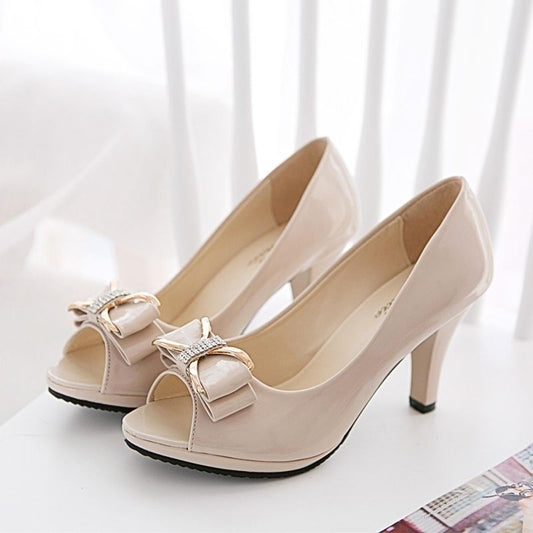 Fashion Outerwear New Peep Toe High Heels Sexy