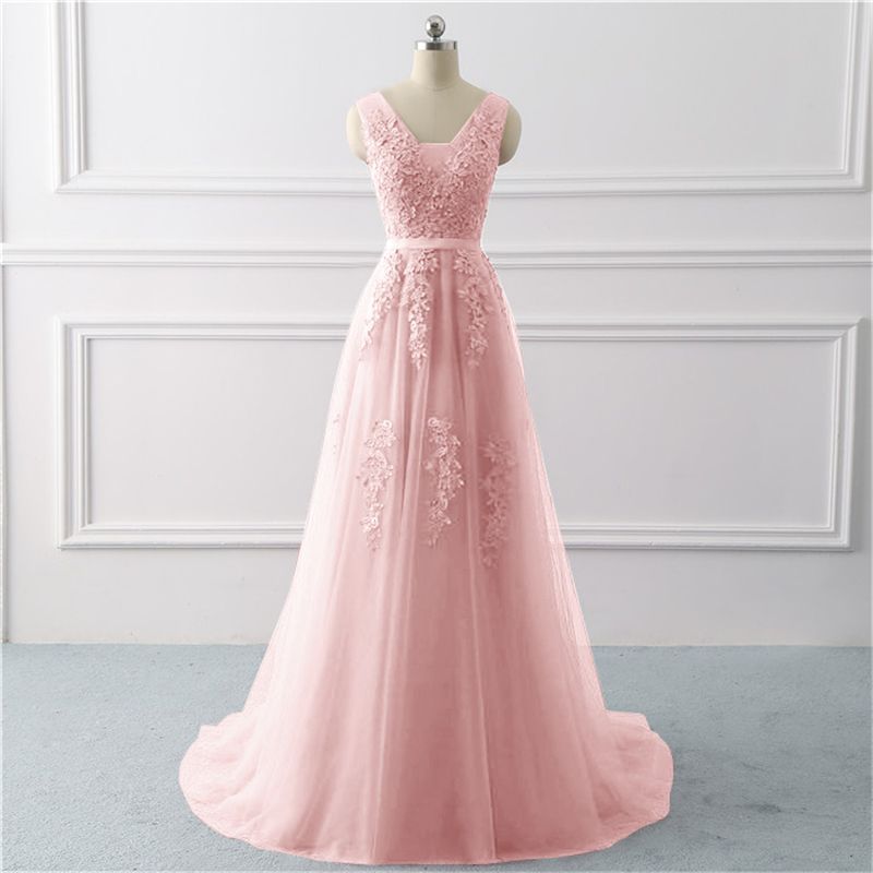 Little Tail Wedding Bridesmaid Dress Lace Performance Evening Dress Female