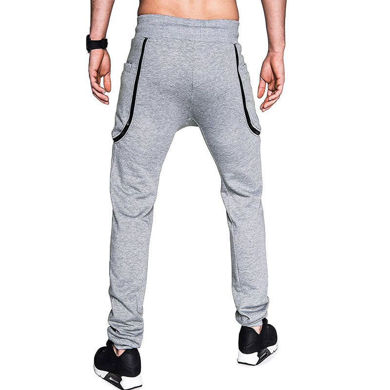 Men's Sports Trousers With Zipper Pockets