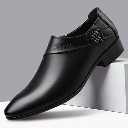 Slip-on Leather Shoes Men's Formal Shoes