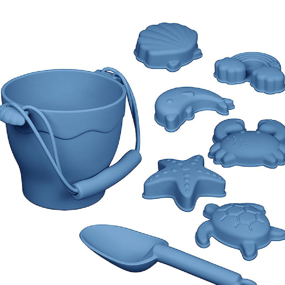 Silicone Beach Bucket Children's Early Education Educational Toys