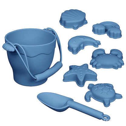 Silicone Beach Bucket Children's Early Education Educational Toys