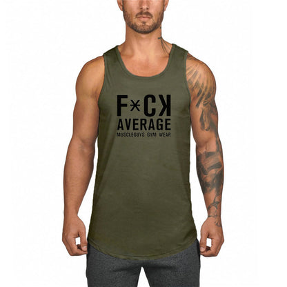 Men's Quick-drying Fitness Vest Muscle Sleeveless T-shirt Gym Casual Sports Top