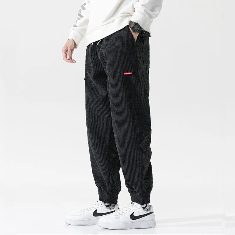 All Match Loose Hong Kong Style Men Casual Pants - Glamour Gale