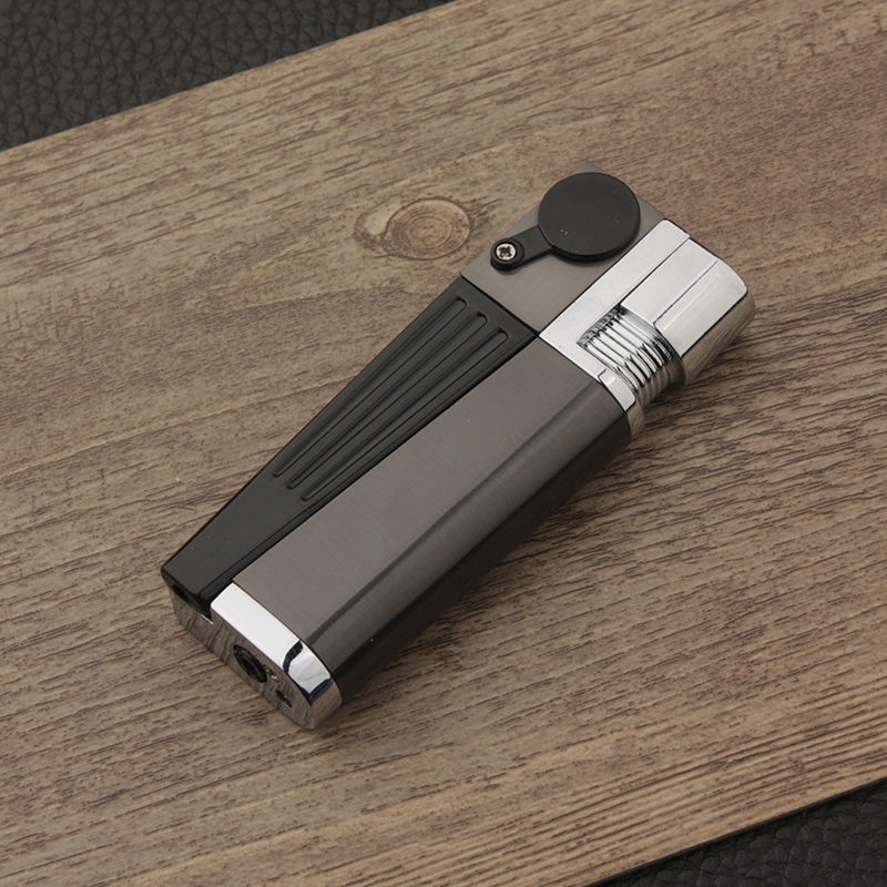 Encendedor Pipe Lighter Creative Foldable Metal Lighter Pipe Combination Portable Folding Pipe Lighter Smoking Men's Smoking Gadget