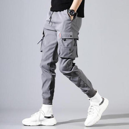 Ice Silk Spring And Summer Men's Casual Pants Men's Sports Overalls