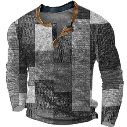 Men's Long Sleeve T-shirt Digital Printing Long Sleeve