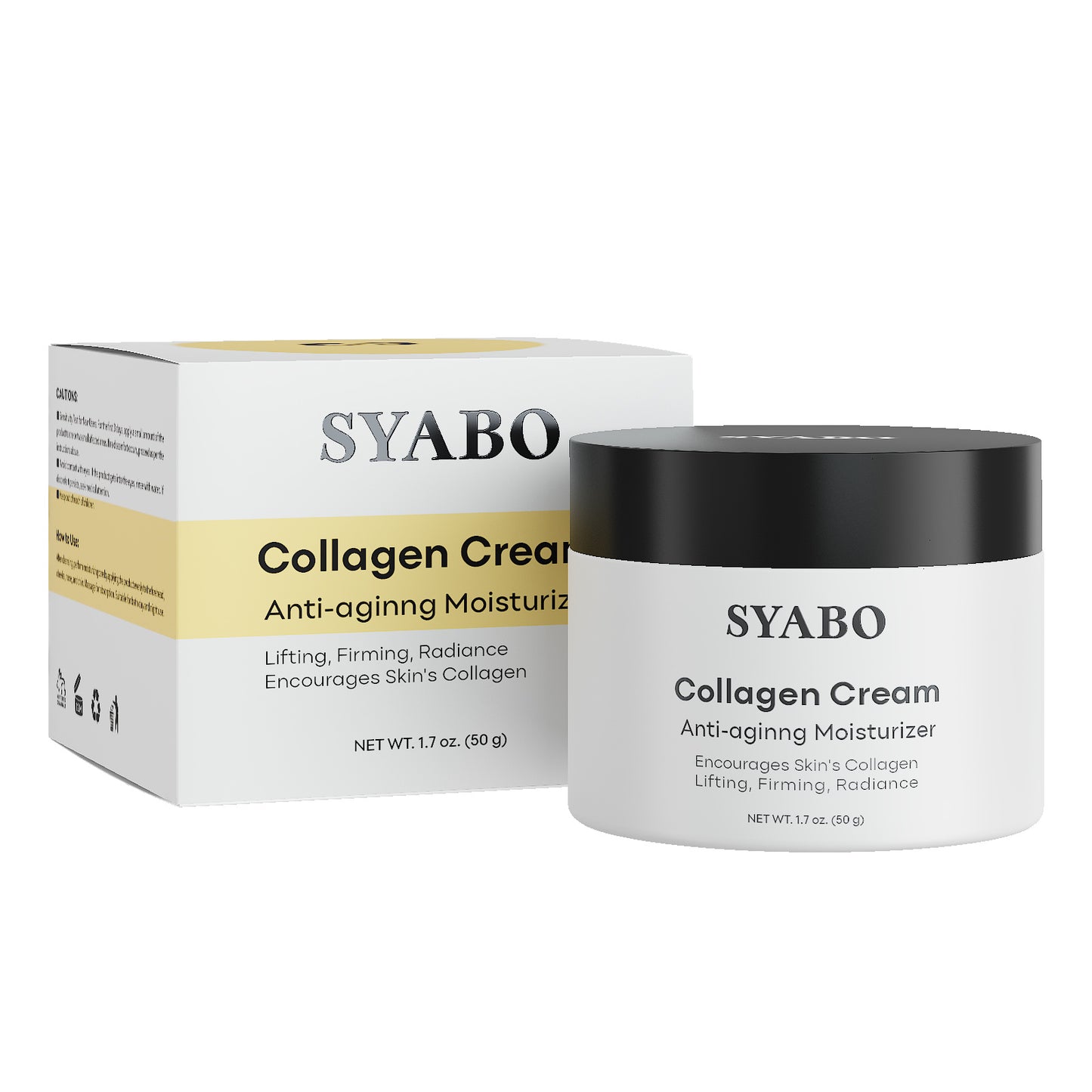 SYABO - Black Gold Collagen Face Cream  anti-aging cream - Glamour Galeanti-aging cream