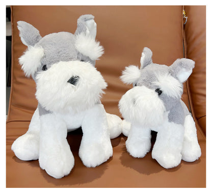 Cute Schnauzer Plush Toy Dog Doll